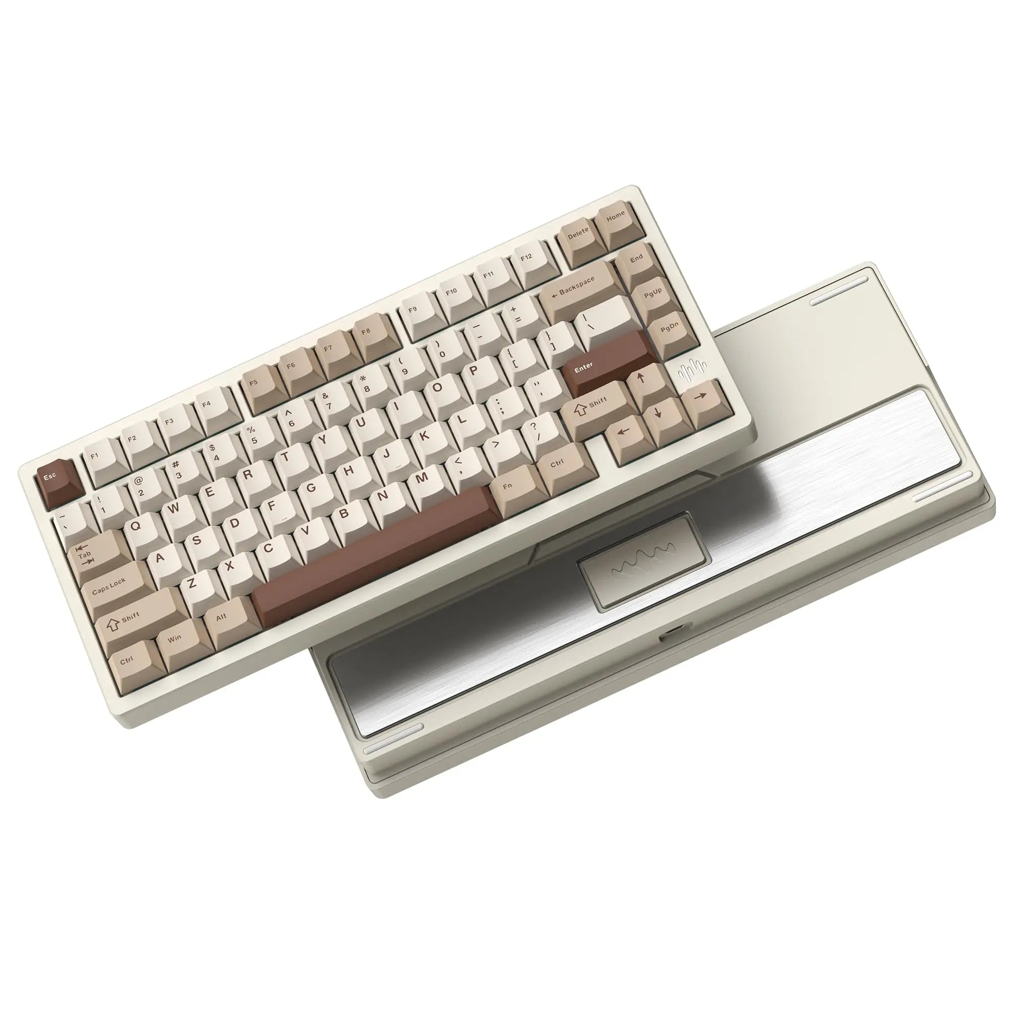 Womier RD75 75% Wireless Mechanical Keyboard Quick Release Aluminum Custom QMK/VIA Tri-Mode Hot Swappable Keyboard